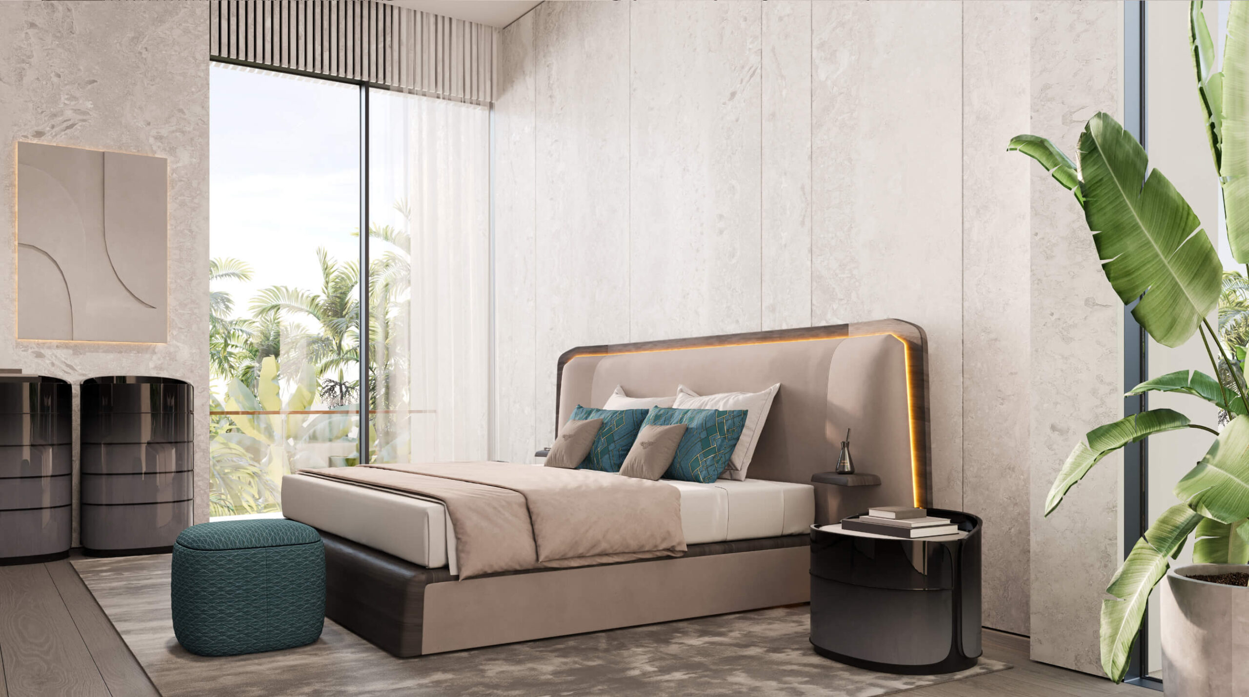 Villa in Contemporary Design | Bedroom