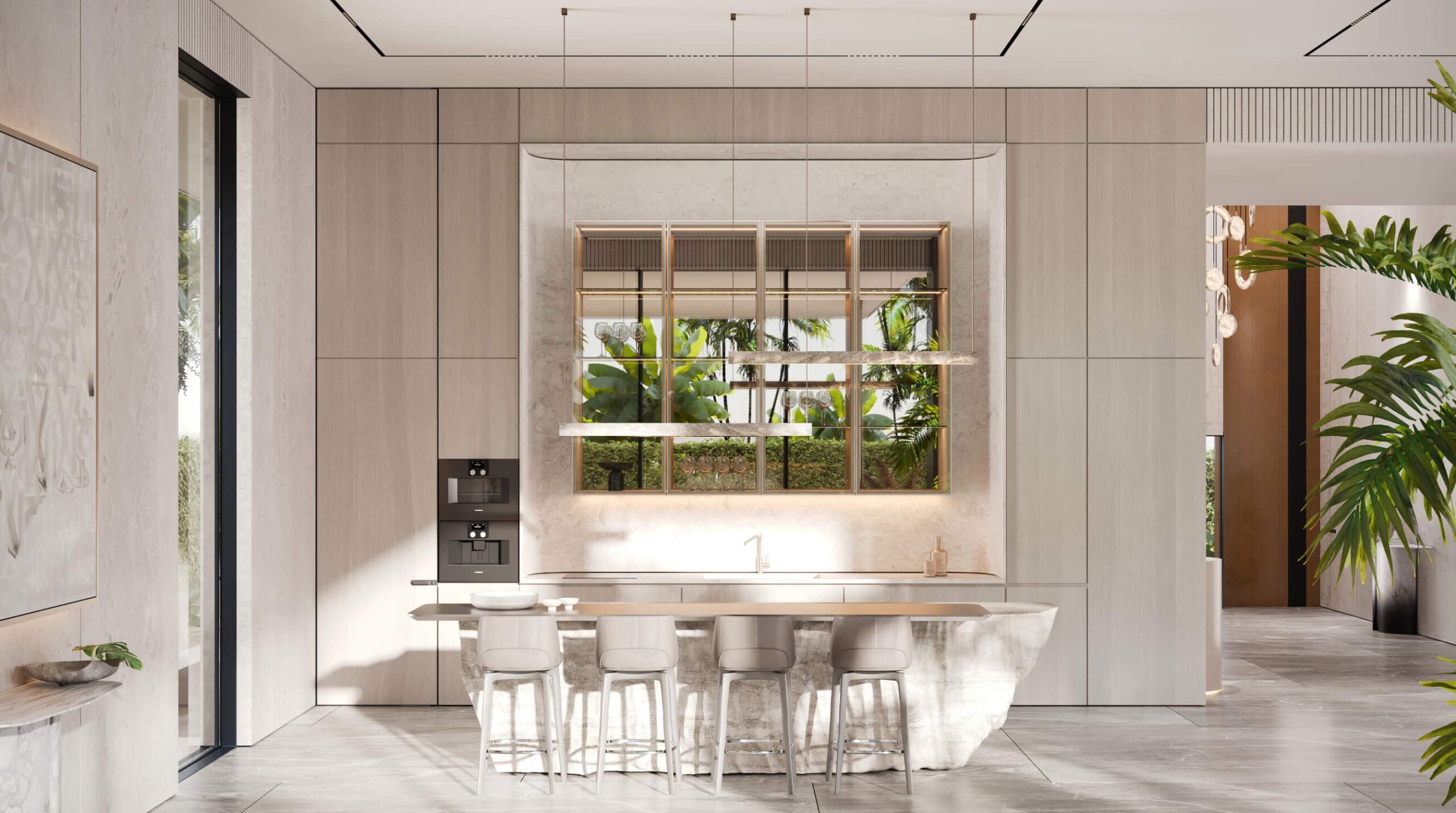 Mansion in Contemporary Design | Dining room