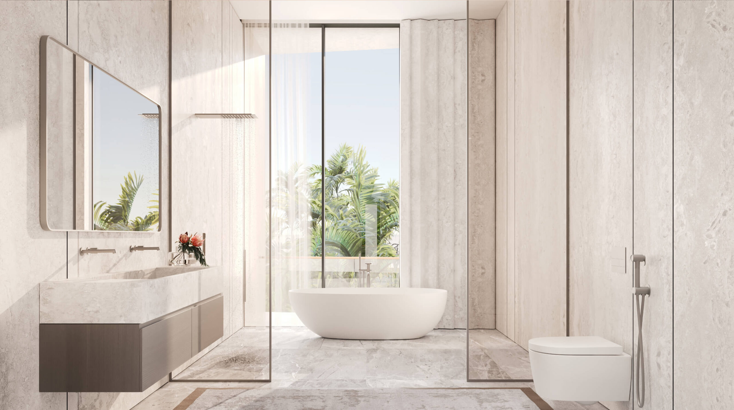 Villa in Contemporary Design | Bathroom