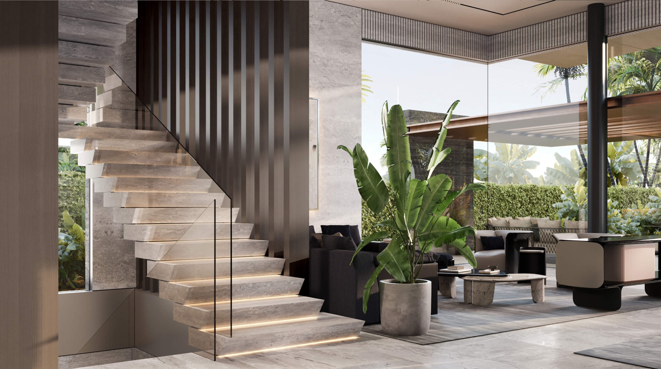 Villa in Contemporary Design | Living room