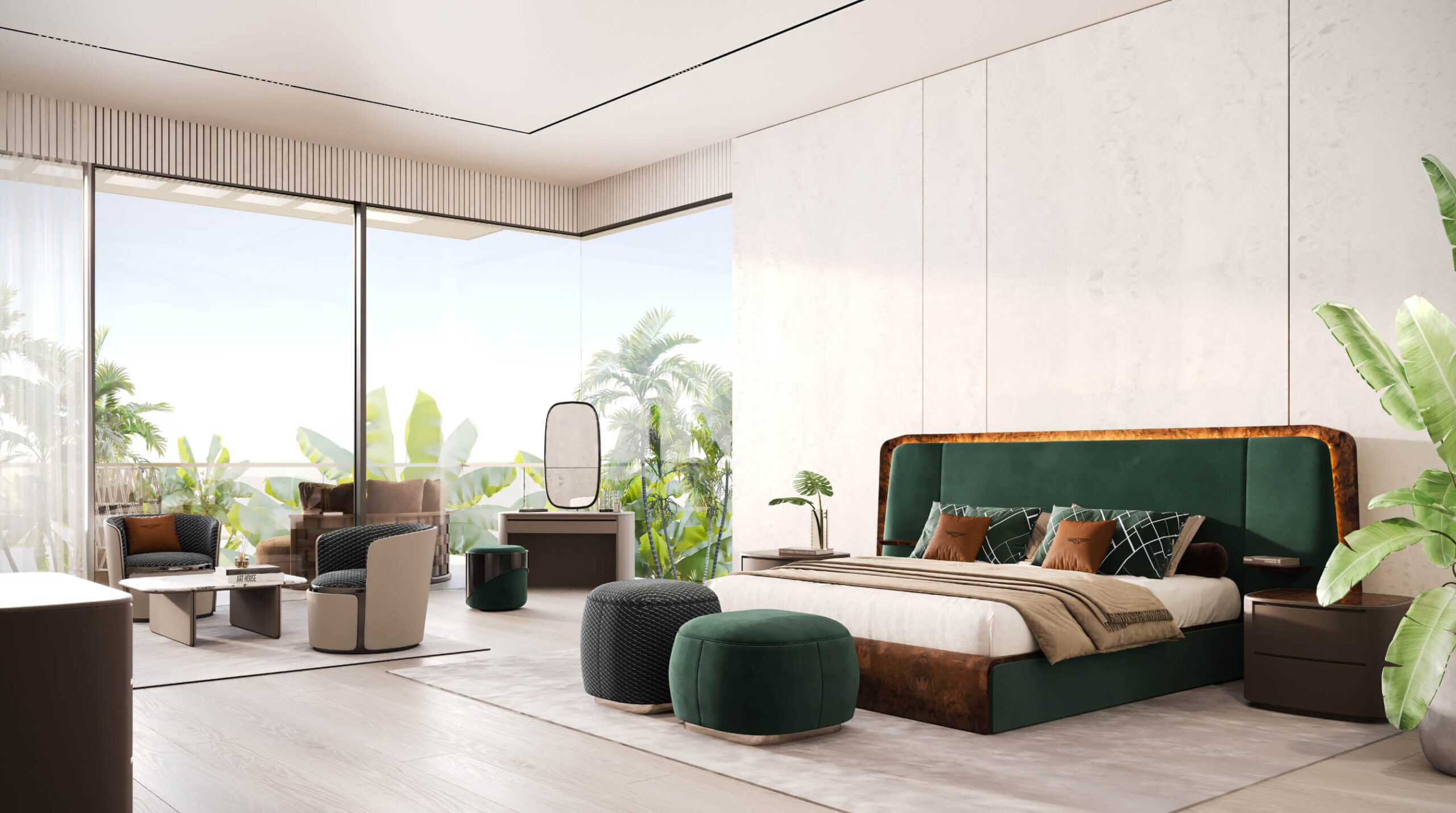 Mansion in Traditional Design | Bedroom