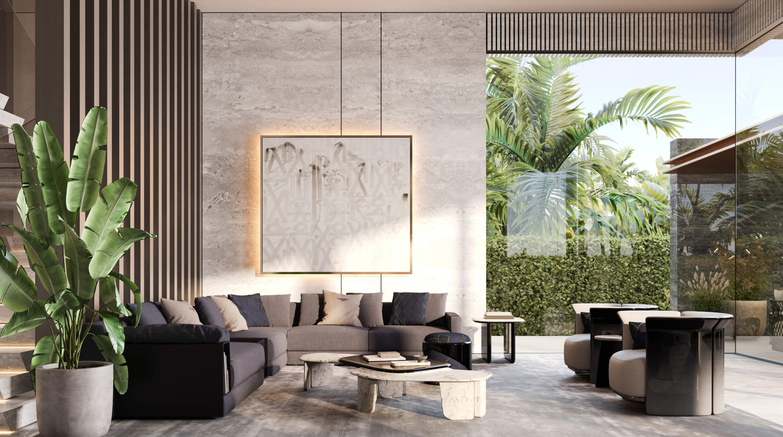 Villa in Contemporary Design | Living room