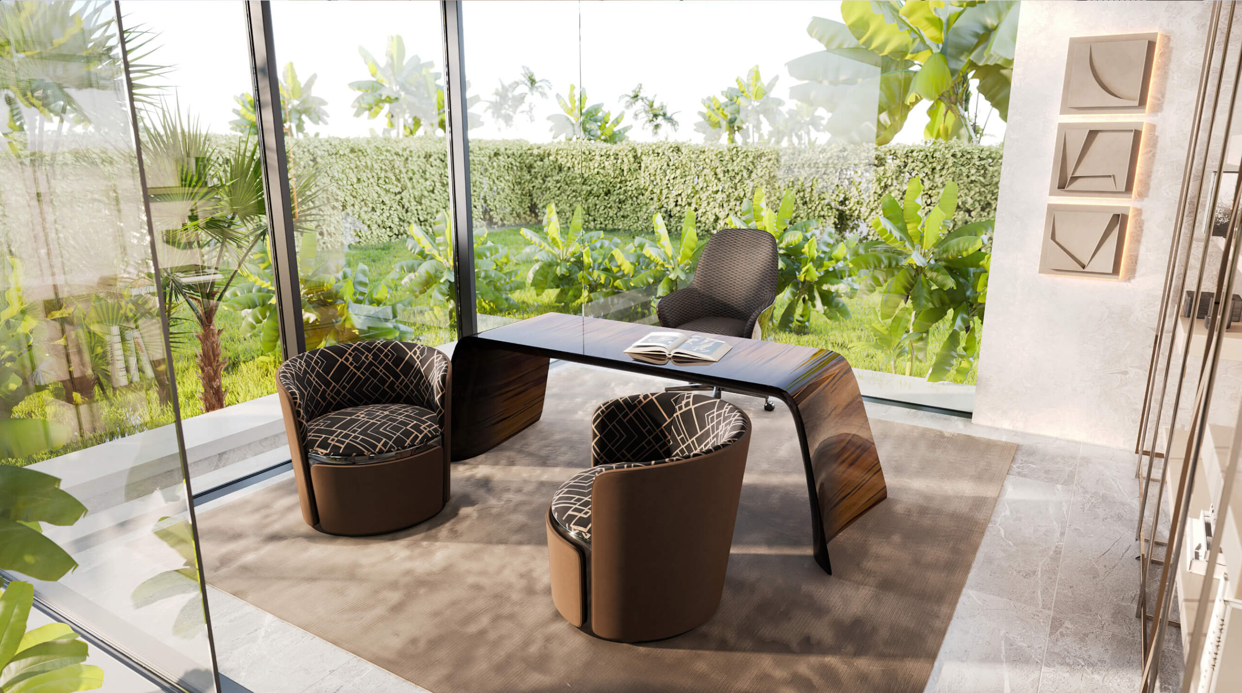 Mansion In Formal Design | Office room