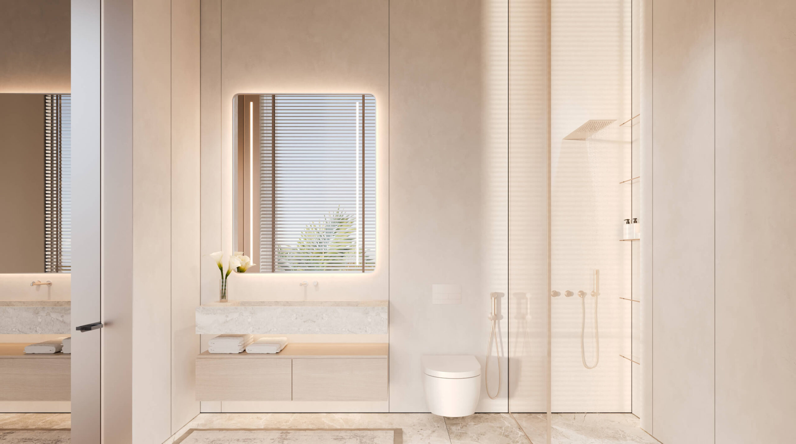 Villa in Formal Design | Bathroom